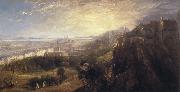 David Octavius Hill, A View of Edinburgh from North of the Castle